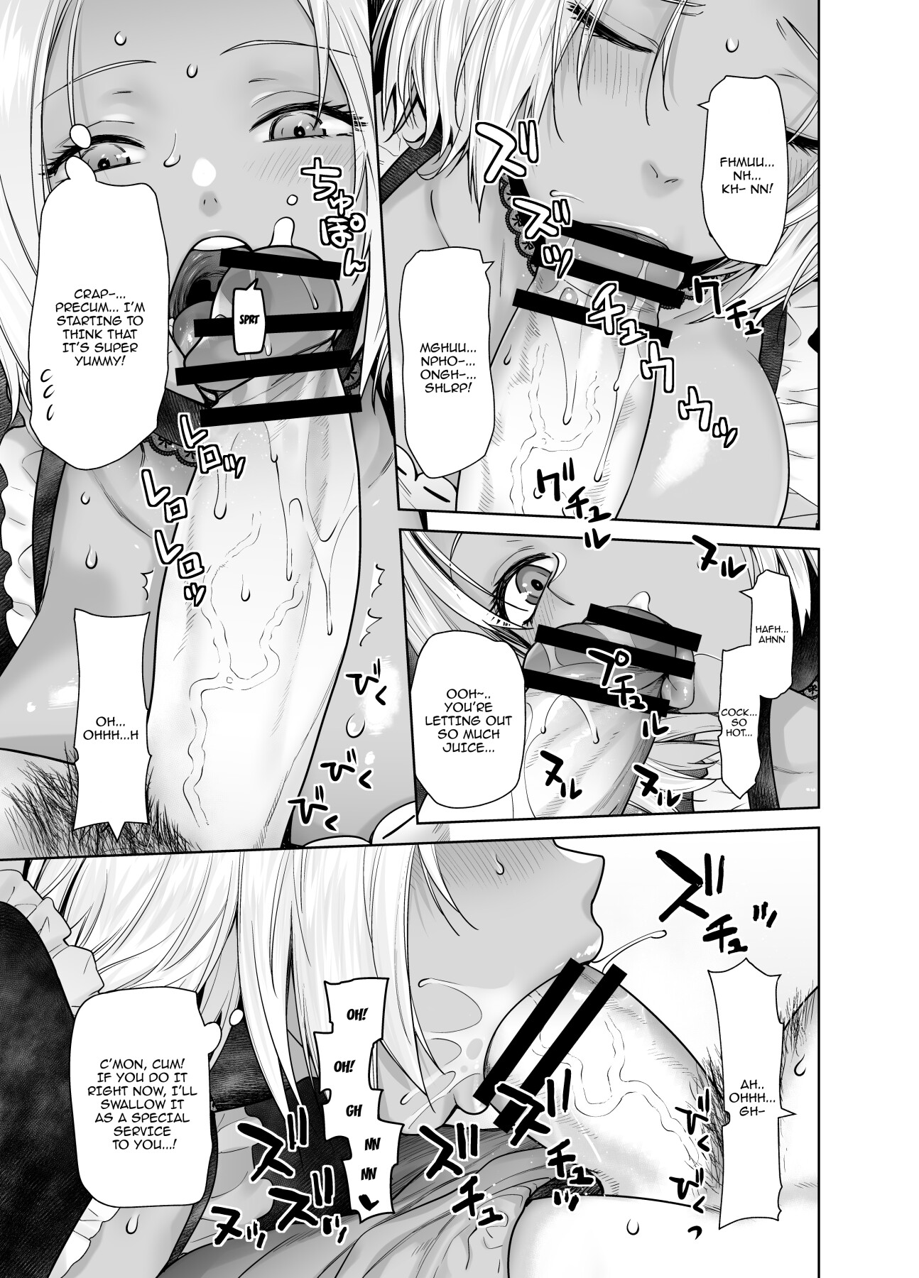 Hentai Manga Comic-The Black Gal Who Became The Homeroom Teacher's Maid-Read-11